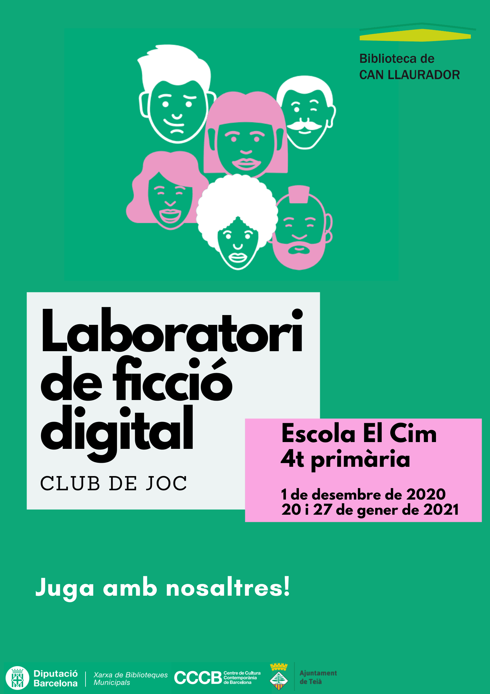 Laboratori de ficció digital Dates tallers