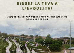Oberta l’enquesta ciutadana per valorar la proposta del futur parc de Can Llaurador