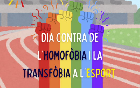 Clam esportiu a favor dels drets LGBTIQ+