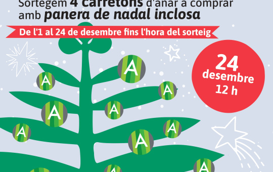 El Mercat Municipal de Teià prepara el Sorteig de Nadal 2025