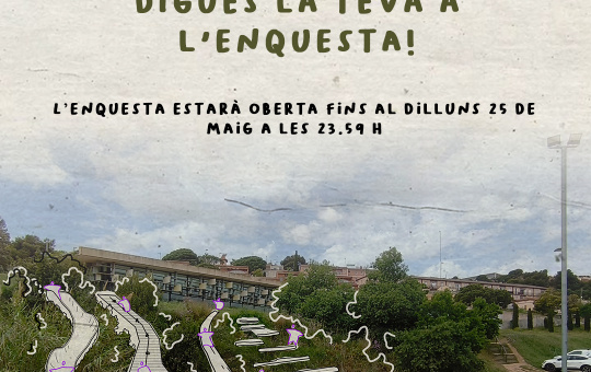Oberta l’enquesta ciutadana per valorar la proposta del futur parc de Can Llaurador