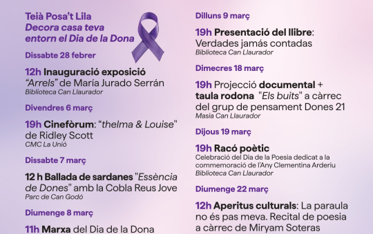 Teià celebra el 8M amb cultura, reivindicació i participació ciutadana