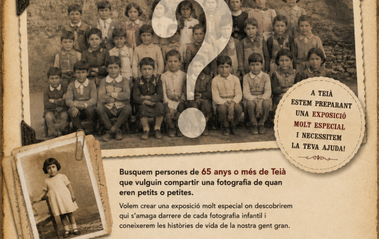 Teià prepara una exposició participativa per redescobrir la infància de la seva gent gran