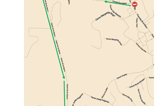 Restriccions de trànsit i estacionament amb motiu de la Festa Major