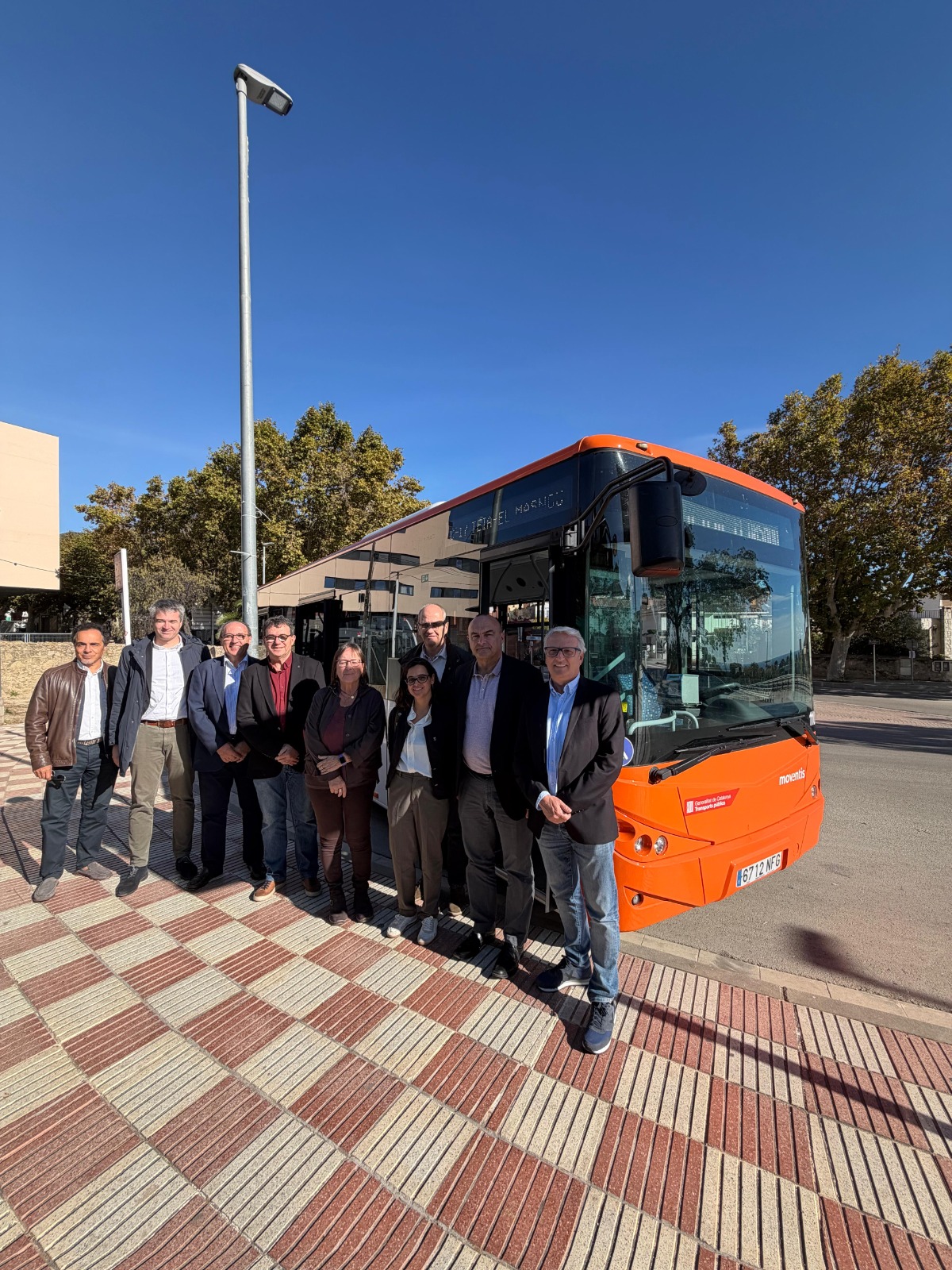 Teià estrena la nova línia de bus C-17 que connecta amb el Masnou