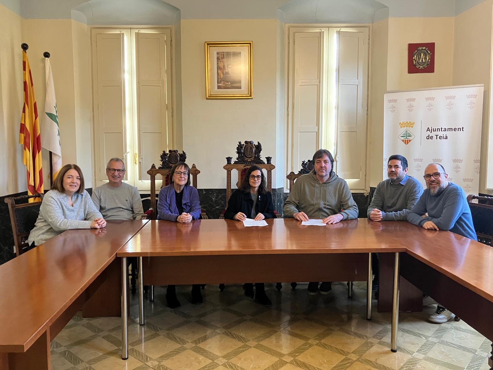 Nou pacte de govern a Teià entre Compromís amb Teià - ERC i Junts per Teià