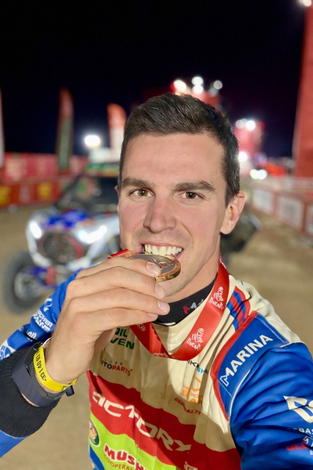 Pol Ros Vidiella, de Teià al Dakar: un somni fet realitat al desert